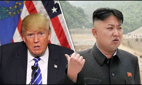 Trump amenaza a Kim Jong-un Trump amenaza a Kim Jong-un con sufrir el mismo destino que Gadafi